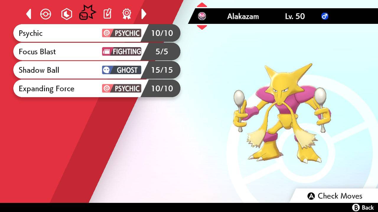 Pokemon Sword and Shield Shiny Alakazam 6IV-EV Trained - Pokemon4Ever
