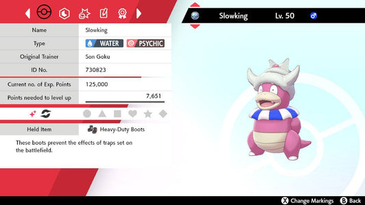 Pokemon Sword and Shield Ultra Shiny Slowking 6IV-EV Trained - Pokemon4Ever