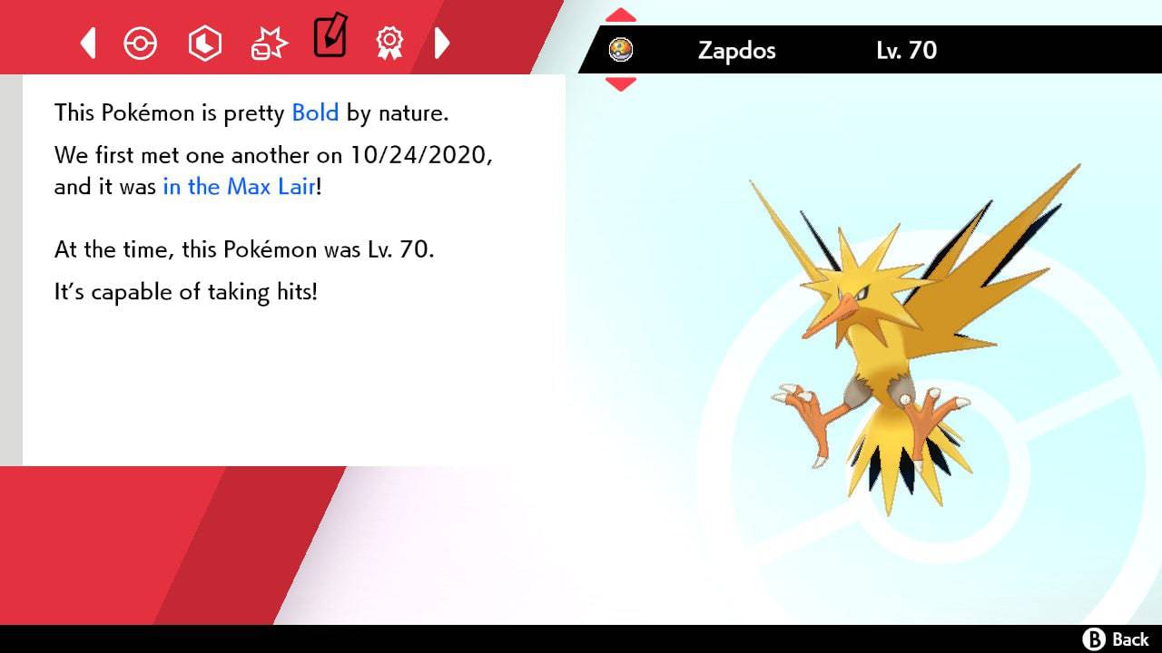 Pokemon Sword and Shield Shiny Zapdos 6IV-EV Trained - Pokemon4Ever