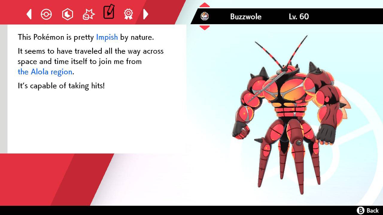 Pokemon Sword and Shield Buzzwole 6IV-EV Trained - Pokemon4Ever
