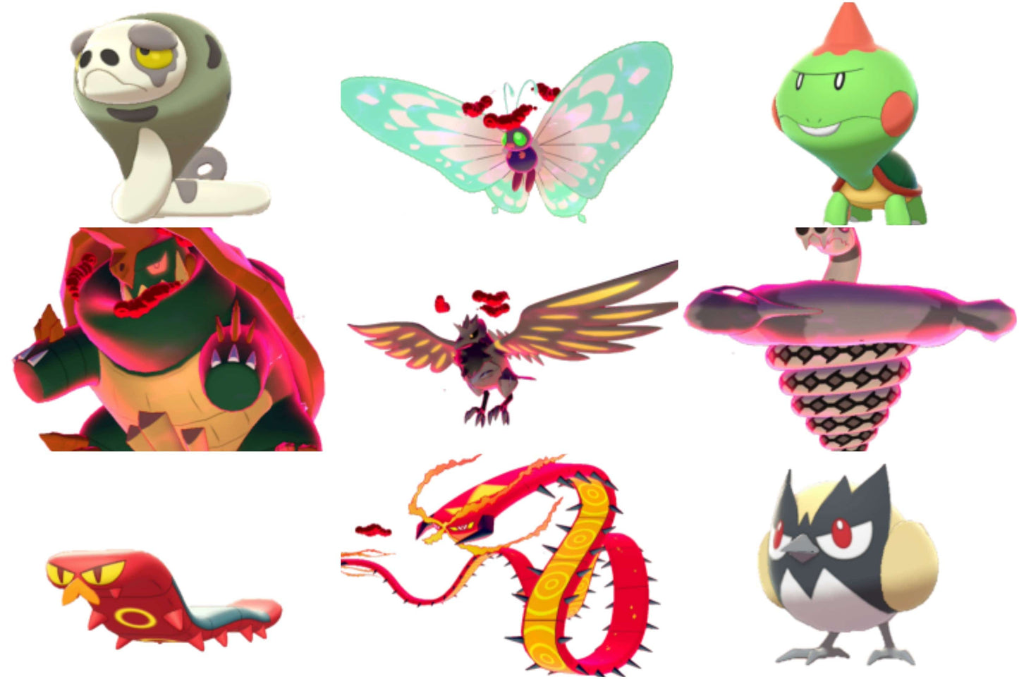 Pokemon Sword and Shield Wild Area Event #1 6IV-EV Trained - Pokemon4Ever