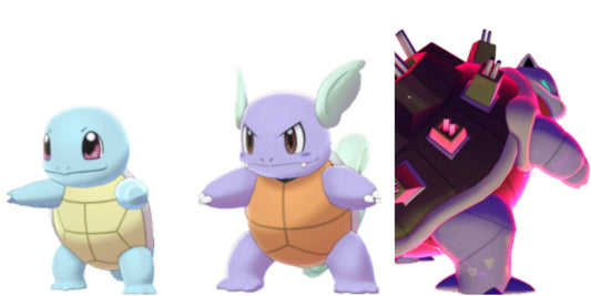 Pokemon Sword and Shield Squirtle Evolution Bundle 6IV-EV Trained - Pokemon4Ever