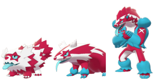Pokemon Sword and Shield Galarian Zigzagoon Evolution Bundle 6IV-EV Trained - Pokemon4Ever