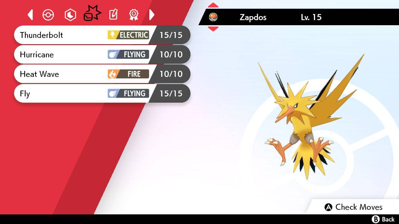 Pokemon Sword and Shield Ultra Shiny Zapdos 6IV-EV Trained - Pokemon4Ever