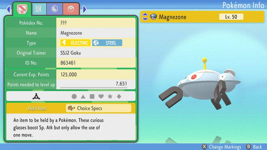 Pokemon Brilliant Diamond and Shining Pearl Magnezone 6IV-EV Trained - Pokemon4Ever
