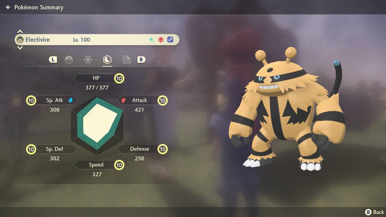 Pokemon Legends Arceus Shiny Alpha Electivire Max Effort Levels 6IV-EV Trained - Pokemon4Ever