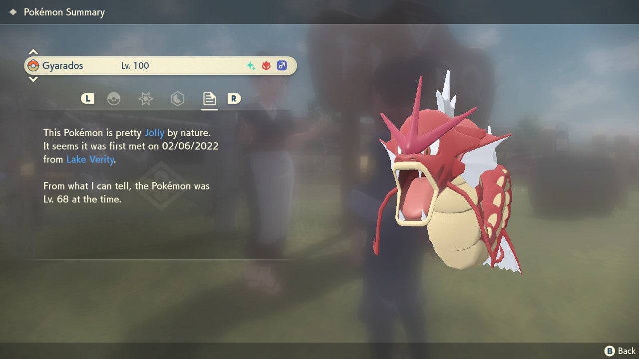 Pokemon Legends: Arceus Shiny Alpha Gyarados Max Effort Levels 6IV-EV Trained - Pokemon4Ever