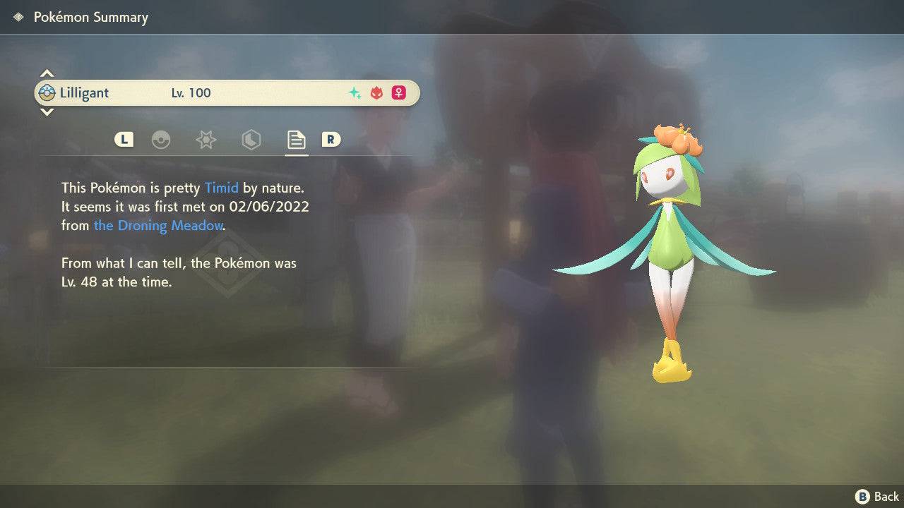 Pokemon Legends: Arceus Shiny Alpha Hisuian Lilligant Max Effort Levels 6IV-EV Trained - Pokemon4Ever