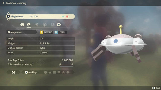 Pokemon Legends: Arceus Shiny Alpha Magnezone Max Effort Levels 6IV-EV Trained - Pokemon4Ever