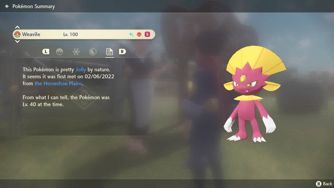 Pokemon Legends: Arceus Shiny Alpha Weavile Max Effort Levels 6IV-EV Trained - Pokemon4Ever