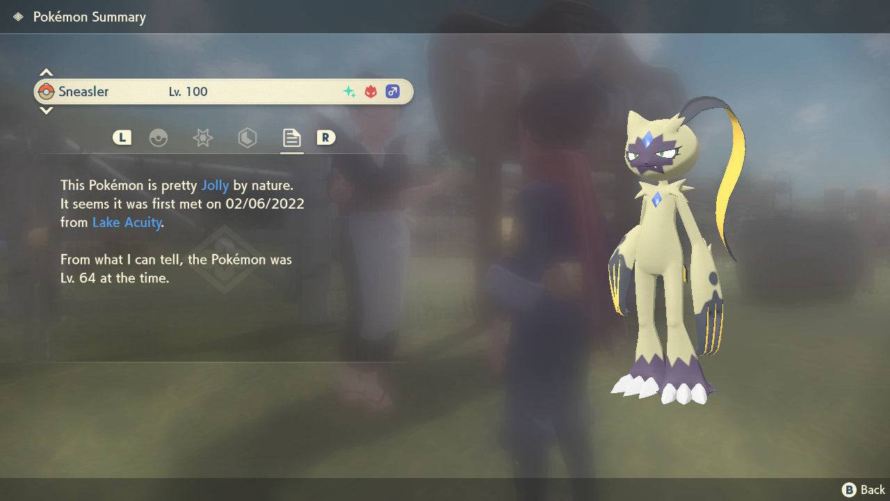 Pokemon Legends: Arceus Shiny Alpha Sneasler Max Effort Levels 6IV-EV Trained - Pokemon4Ever