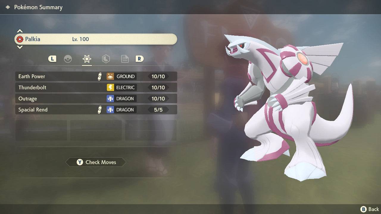 Pokemon Legends Arceus Palkia Max Effort Levels 6IV-EV Trained - Pokemon4Ever