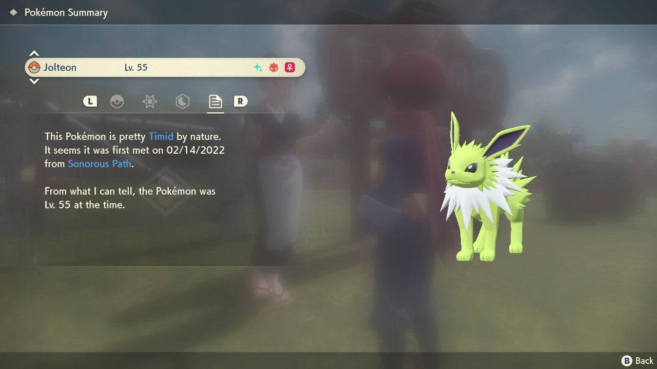 Pokemon Legends: Arceus Shiny Alpha Jolteon Max Effort Levels 6IV-EV Trained - Pokemon4Ever