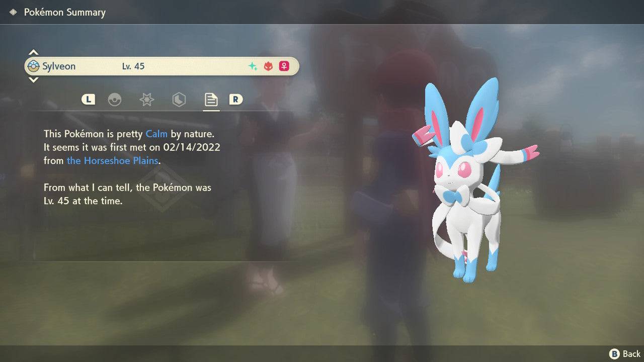 Pokemon Legends: Arceus Shiny Alpha Sylveon Max Effort Levels 6IV-EV Trained - Pokemon4Ever
