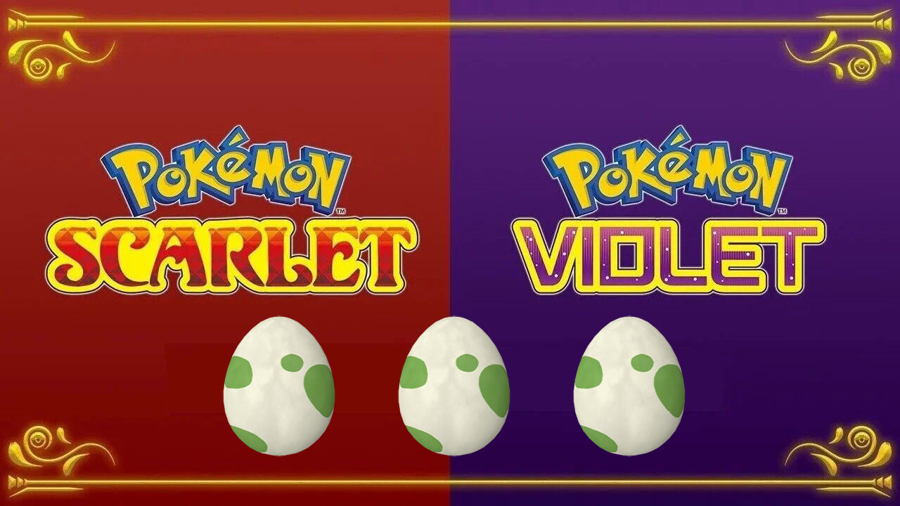 3 Custom Pokemon Egg Bundle 6IV Trained Pokemon Scarlet and Violet - Pokemon4Ever