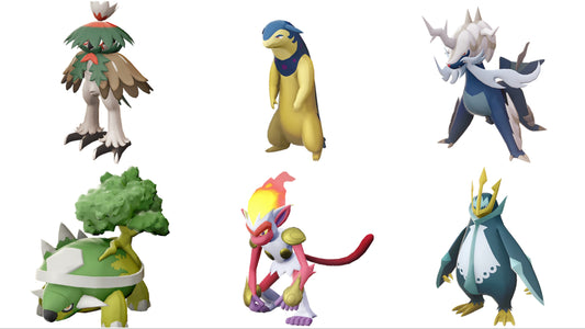 Pokemon Legends Arceus Evolved Starter Bundle Max Effort Levels 6IV-EV Trained - Pokemon4Ever