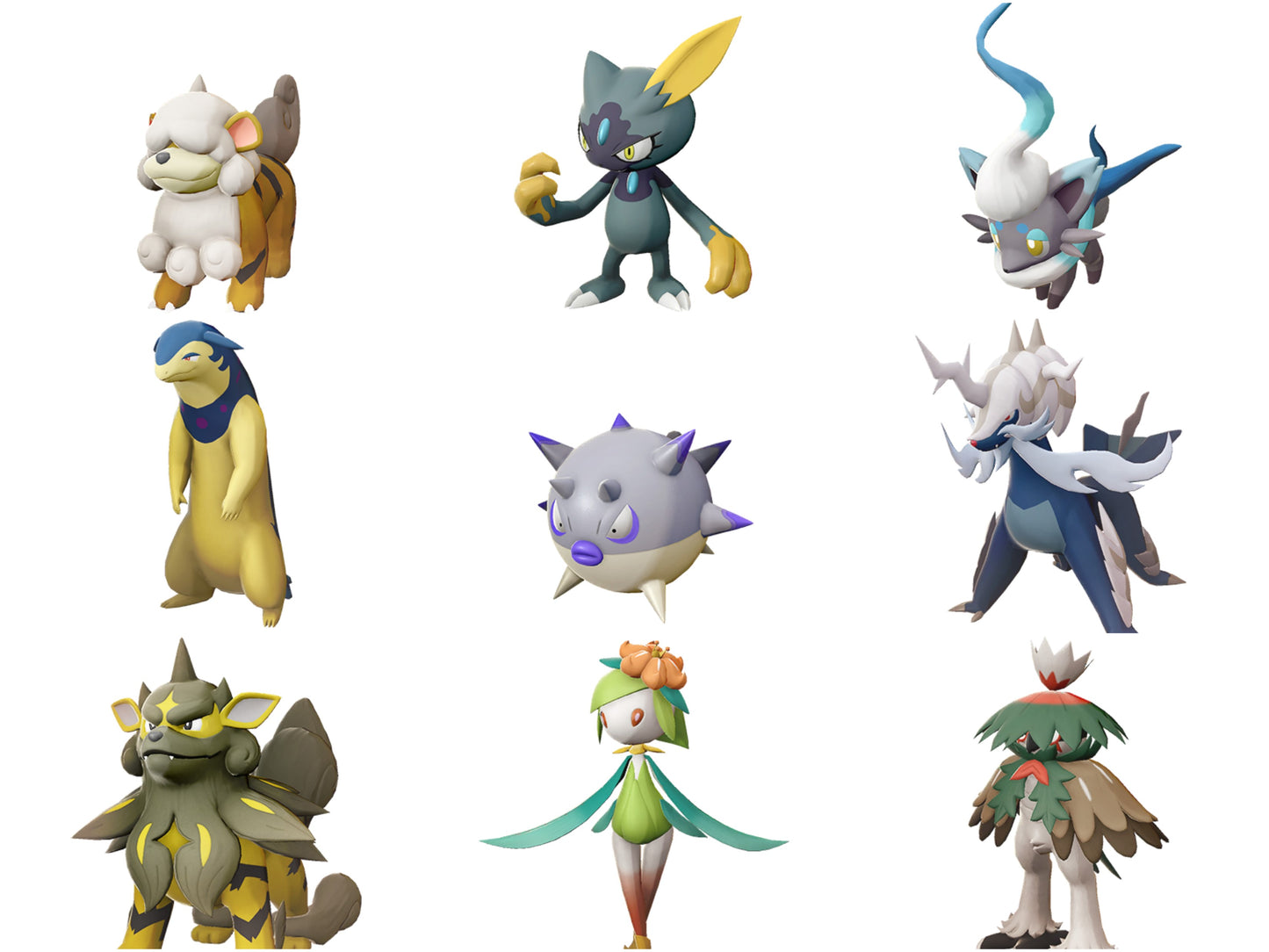 Pokemon Legends Arceus Hisuian Form Bundle Max Effort Levels 6IV-EV Trained - Pokemon4Ever