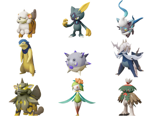 Pokemon Legends Arceus Hisuian Form Bundle Max Effort Levels 6IV-EV Trained - Pokemon4Ever