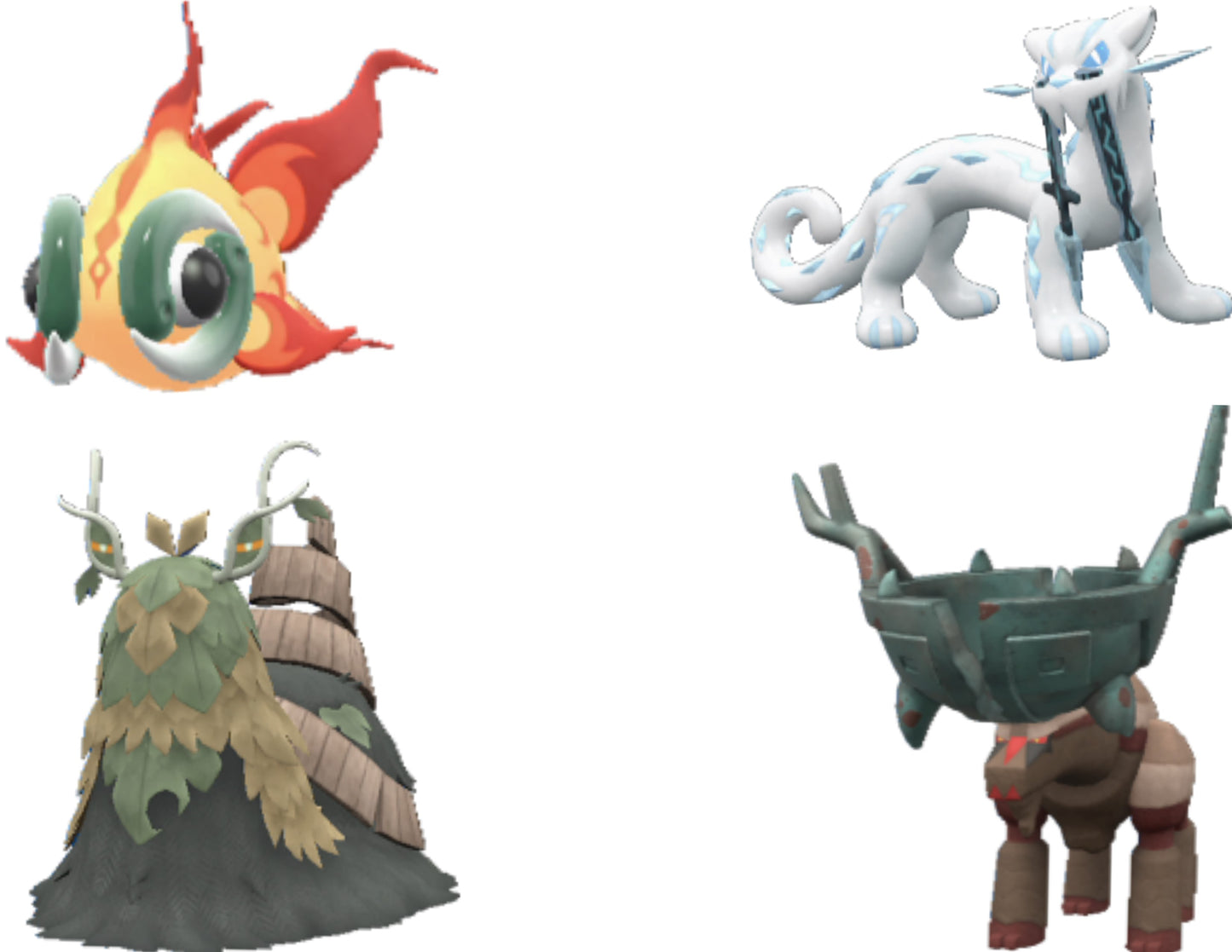 Pokemon Scarlet and Violet Treasures of Ruin Bundle 6IV-EV Trained - Pokemon4Ever