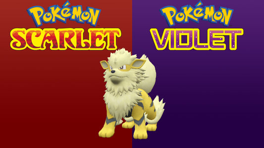 Pokemon Scarlet and Violet Shiny Arcanine 6IV-EV Trained - Pokemon4Ever