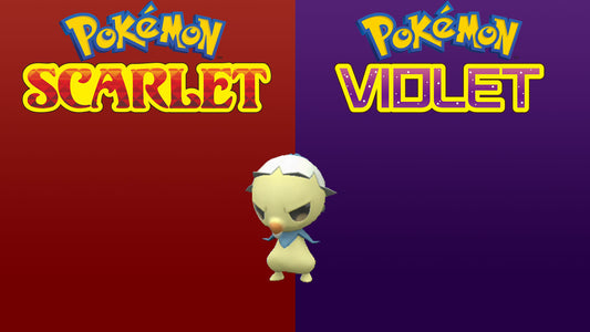 Pokemon Scarlet and Violet Shiny Capsakid