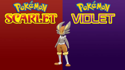 Pokemon Scarlet and Violet Shiny Cinderace 6IV-EV Trained - Pokemon4Ever