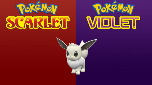 Pokemon Scarlet and Violet Shiny Eevee 6IV-EV Trained - Pokemon4Ever