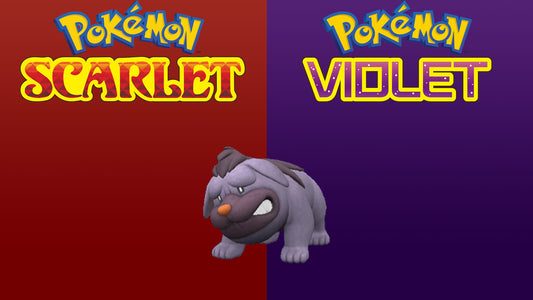 Pokemon Scarlet and Violet Shiny Maschiff