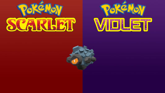 Shiny Rolycoly Pokemon Scarlet and Violet