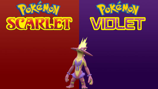 Pokemon Scarlet and Violet Shiny Toxtricity 6IV-EV Trained - Pokemon4Ever