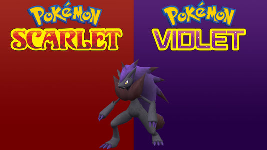 Pokemon Scarlet and Violet Shiny Zoroark 6IV-EV Trained - Pokemon4Ever