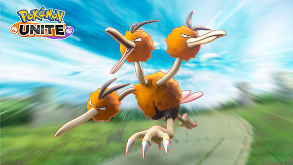 The Triple Bird Pokémon, Dodrio, Available Now in Pokemon UNITE!