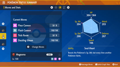 Pokemon Scarlet and Violet Magearna 6IV-EV Trained - Pokemon4Ever