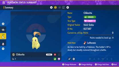 shiny chikorita pokemon card | Other | Pokemon 5311 Neo Genesis Mint / near mint condition trading card Chikorita | EX Hidden Legends