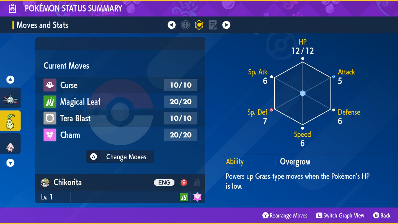 Shiny Chikorita 6IV-EV Trained for Pokmon Scarlet & Violet Battle Ready Pokemon4Ever Shiny Chikorita 6IV-EV Trained for Pokmon Scarlet & Violet Battle Ready Pokemon4Ever