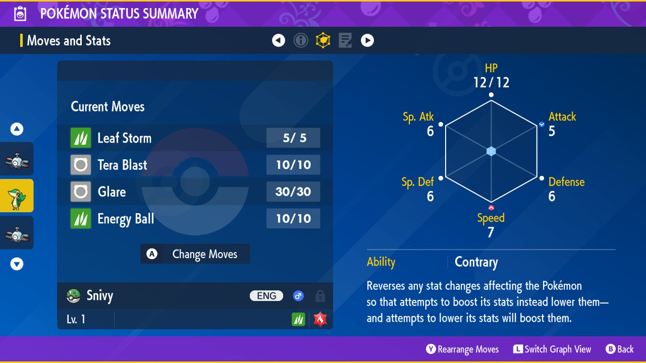 shiny snivy pokemon card Shiny Snivy 6IV-EV Trained for Pokémon Scarlet & Violet – Battle Ready – Pokemon4Ever