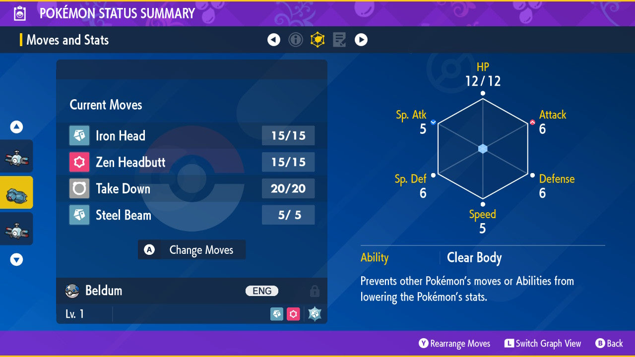 Shiny Beldum 6IV-EV Trained for Pokmon Scarlet & Violet Battle Ready Pokemon4Ever Shiny Beldum 6IV-EV Trained for Pokmon Scarlet & Violet Battle Ready Pokemon4Ever