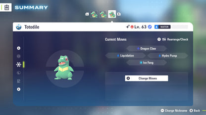 Pokemon Legends ZA Alpha Shiny Totodile 6IV-EV Trained - Pokemon4Ever