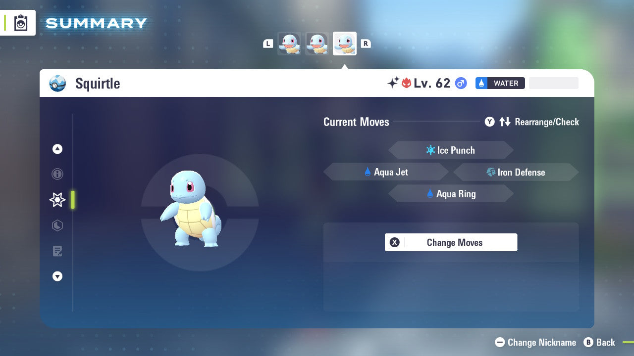 Pokemon Legends ZA Alpha Shiny Squirtle 6IV-EV Trained - Pokemon4Ever
