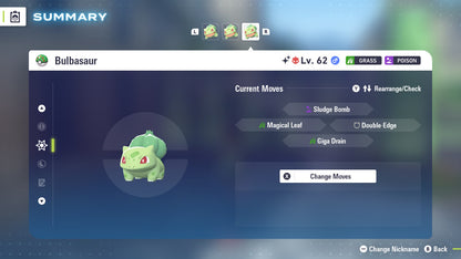 Pokemon Legends ZA Alpha Shiny Bulbasaur 6IV-EV Trained - Pokemon4Ever