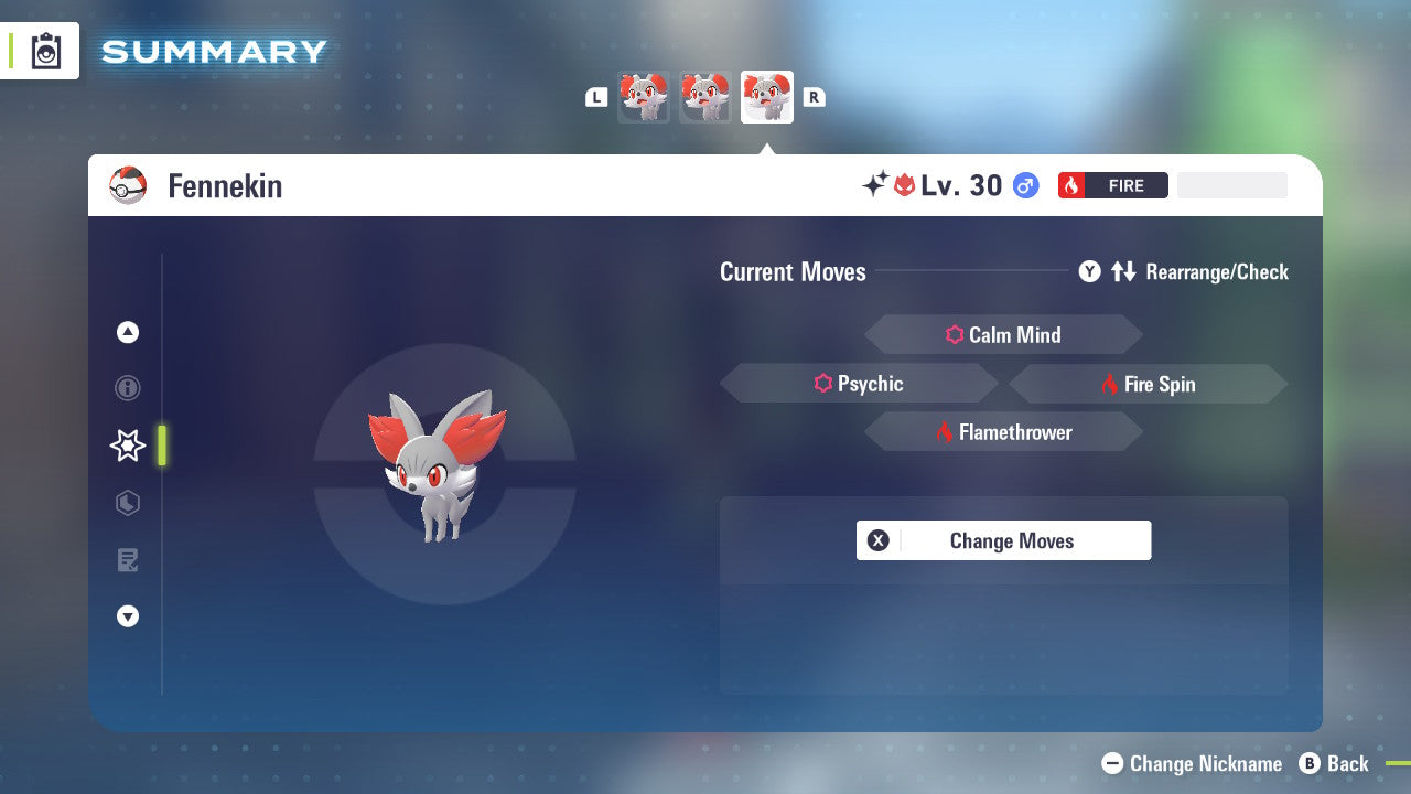 Pokemon Legends ZA Alpha Shiny Fennekin 6IV-EV Trained - Pokemon4Ever