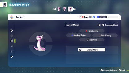 Pokemon Legends ZA Alpha Shiny Dratini 6IV-EV Trained - Pokemon4Ever