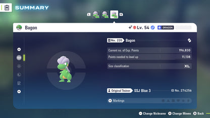 Pokemon Legends ZA Alpha Shiny Bagon 6IV-EV Trained - Pokemon4Ever