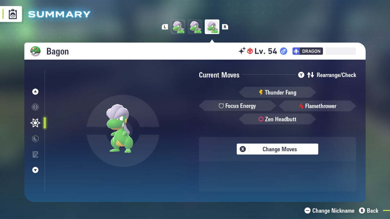 Pokemon Legends ZA Alpha Shiny Bagon 6IV-EV Trained - Pokemon4Ever