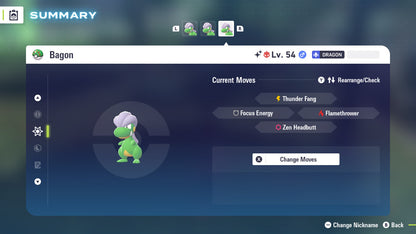 Pokemon Legends ZA Alpha Shiny Bagon 6IV-EV Trained - Pokemon4Ever