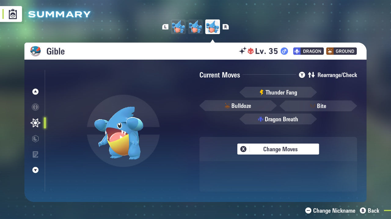 Pokemon Legends ZA Alpha Shiny Gible 6IV-EV Trained - Pokemon4Ever