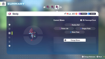 Pokemon Legends ZA Alpha Shiny Skrelp 6IV-EV Trained - Pokemon4Ever