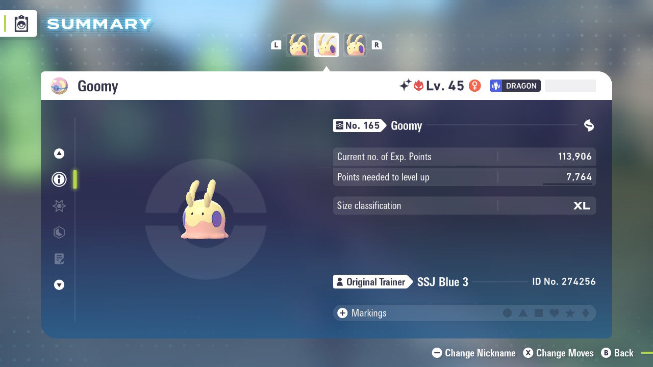 Pokemon Legends ZA Alpha Shiny Goomy 6IV-EV Trained - Pokemon4Ever