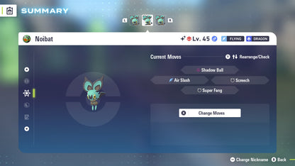 Pokemon Legends ZA Alpha Shiny Noibat 6IV-EV Trained - Pokemon4Ever