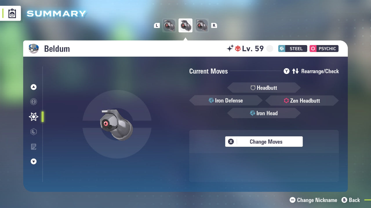 Pokemon Legends ZA Alpha Shiny Beldum 6IV-EV Trained - Pokemon4Ever